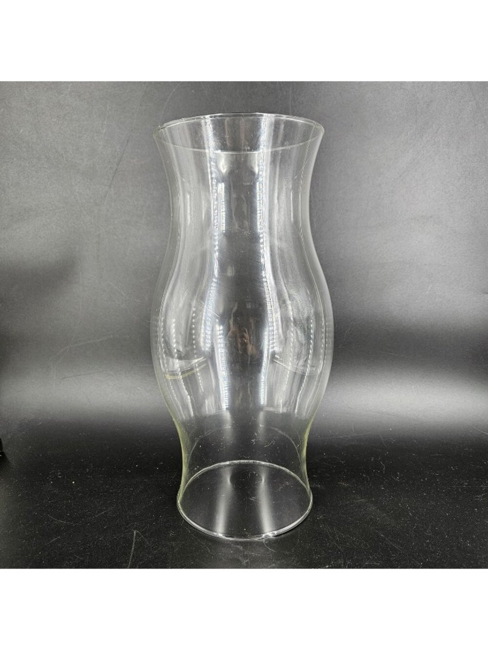 Clear Glass Hurricane Shade Chimney Candle Replacement Tulip Home Decor 11.5"